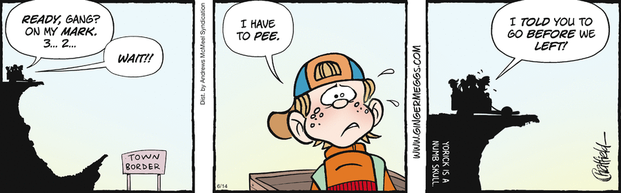 Ginger Meggs by Jason Chatfield on Sat, 14 Jun 2025