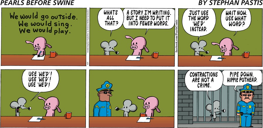 Pearls Before Swine by Stephan Pastis on Sun, 27 Apr 2025