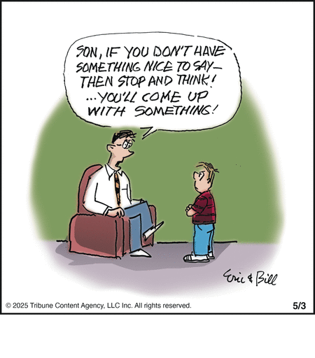Bottomliners by Eric and Bill Teitelbaum on Sat, 03 May 2025