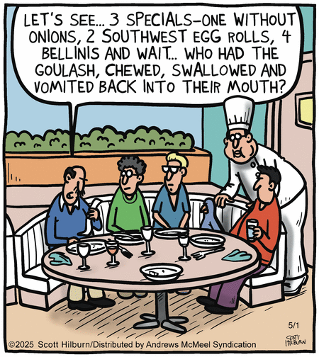 The Argyle Sweater by Scott Hilburn on Thu, 01 May 2025