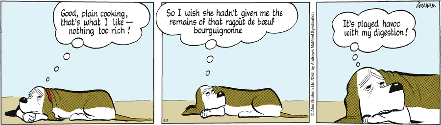 Fred Basset by Alex Graham on Tue, 06 May 2025