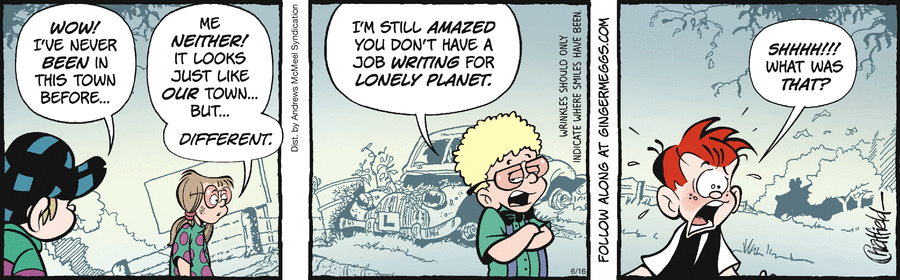Ginger Meggs by Jason Chatfield on Mon, 16 Jun 2025