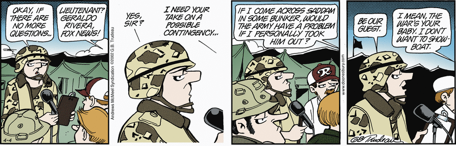 Doonesbury by Garry Trudeau on Fri, 04 Apr 2025