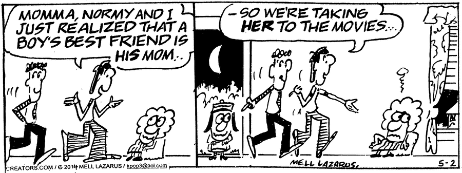 Momma by Mell Lazarus on Fri, 02 May 2025