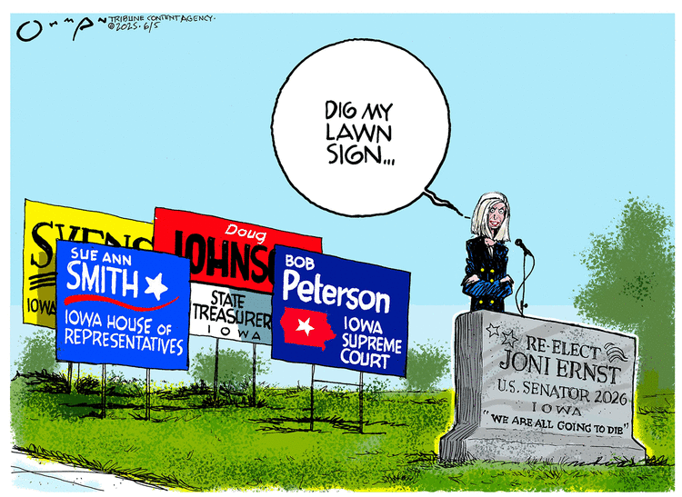 Jack Ohman by Jack Ohman on Thu, 05 Jun 2025