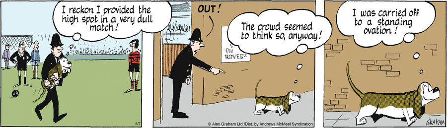 Fred Basset by Alex Graham on Wed, 07 May 2025