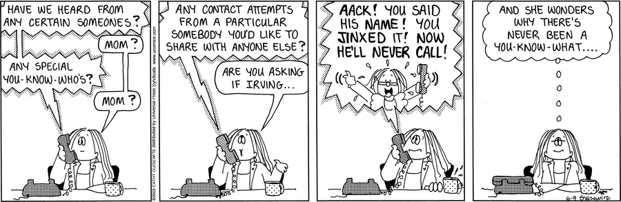 Cathy by Cathy Guisewite on Mon, 09 Jun 2025