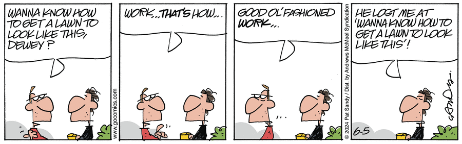 Next Door Neighbors by Pat Sandy on Thu, 05 Jun 2025