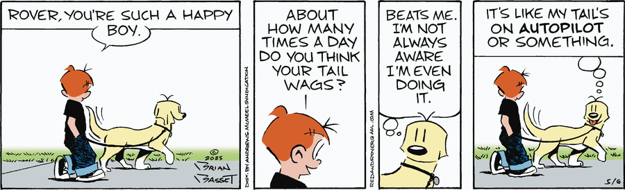 Red and Rover by Brian Basset on Tue, 06 May 2025