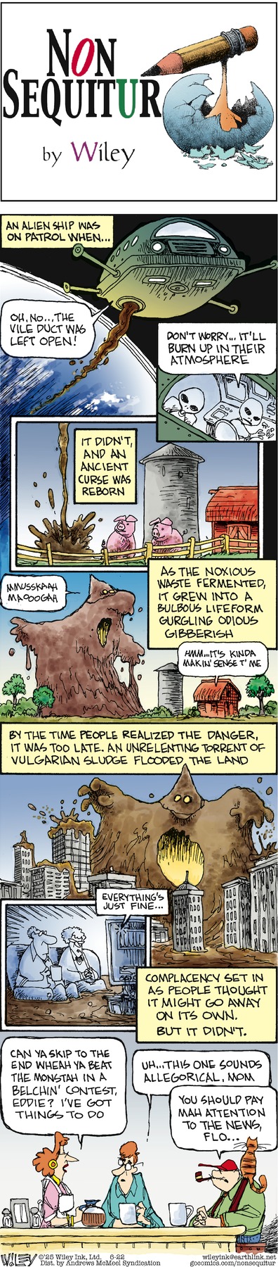 Non Sequitur by Wiley Miller on Sun, 22 Jun 2025
