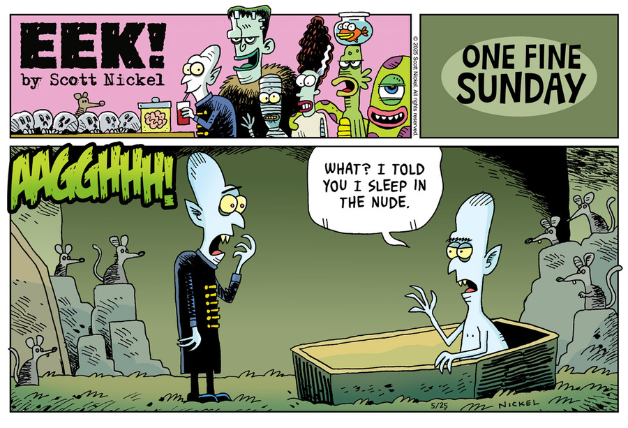 Eek! by Scott Nickel on Sun, 25 May 2025