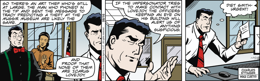 Dick Tracy by Charles Ettinger and Joe Staton and Mike Curtis on Mon, 16 Jun 2025