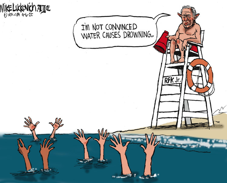 Mike Luckovich by Mike Luckovich on Sun, 06 Apr 2025
