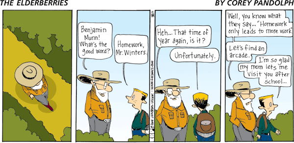 The Elderberries by Phil Frank and Joe Troise and Corey Pandolph on Sun, 01 Jun 2025