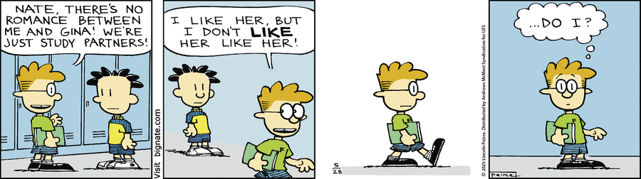 Big Nate by Lincoln Peirce on Wed, 28 May 2025