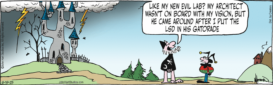 Wizard of Id by Parker and Hart