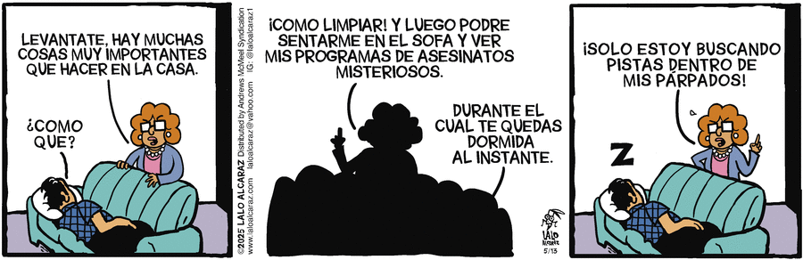 La Cucaracha en Español by Lalo Alcaraz on Tue, 13 May 2025