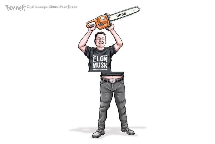 Clay Bennett by Clay Bennett on Fri, 30 May 2025