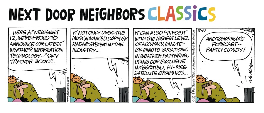 Next Door Neighbors by Pat Sandy on Sun, 15 Jun 2025
