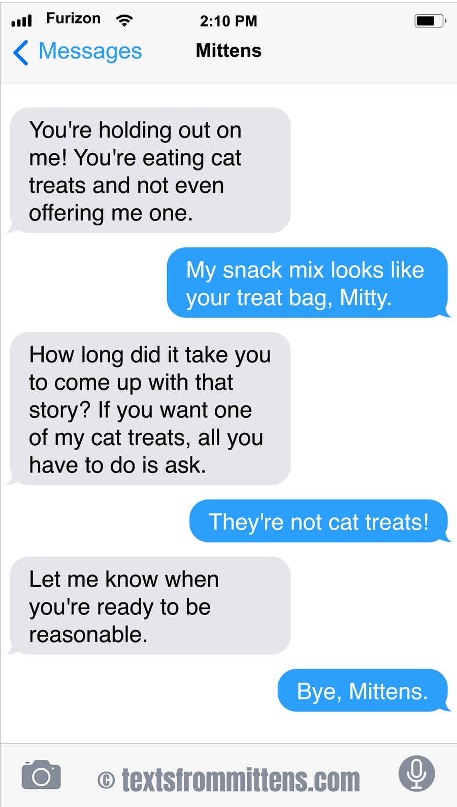 Texts From Mittens by Angie Bailey on Sun, 22 Jun 2025