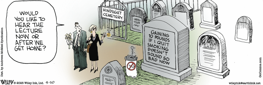 Non Sequitur by Wiley Miller on Tue, 20 May 2025