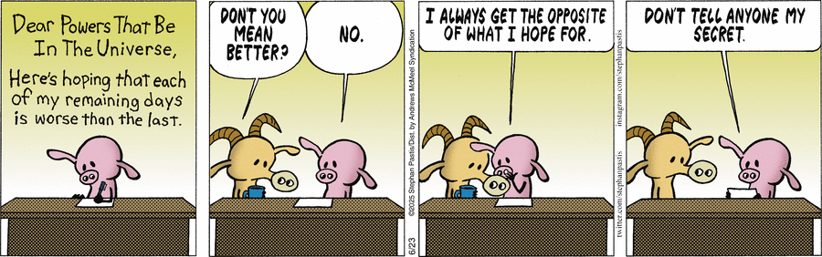 Pearls Before Swine by Stephan Pastis on Mon, 23 Jun 2025