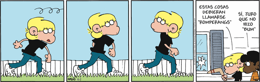 FoxTrot en Español by Bill Amend on Mon, 02 Jun 2025