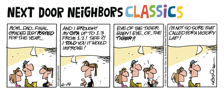 Next Door Neighbors by Pat Sandy on Sat, 07 Jun 2025