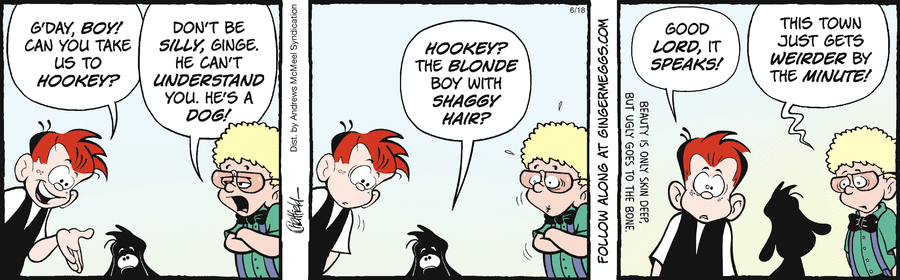 Ginger Meggs by Jason Chatfield on Wed, 18 Jun 2025