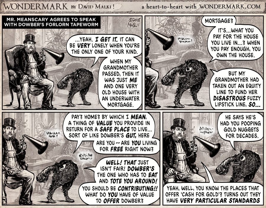 Wondermark by David Malki on Fri, 30 May 2025