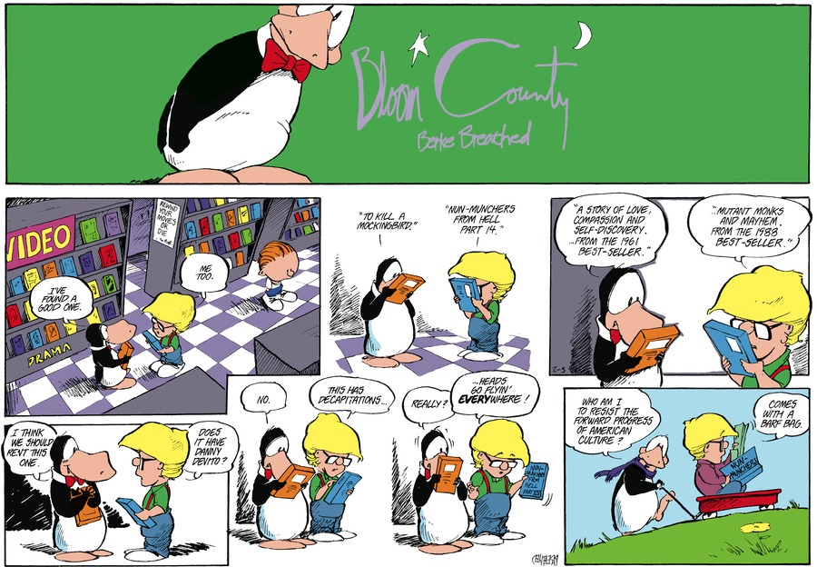 Bloom County by Berkeley Breathed on Mon, 16 Jun 2025
