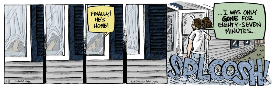 Bob the Squirrel by Frank Page on Mon, 05 May 2025