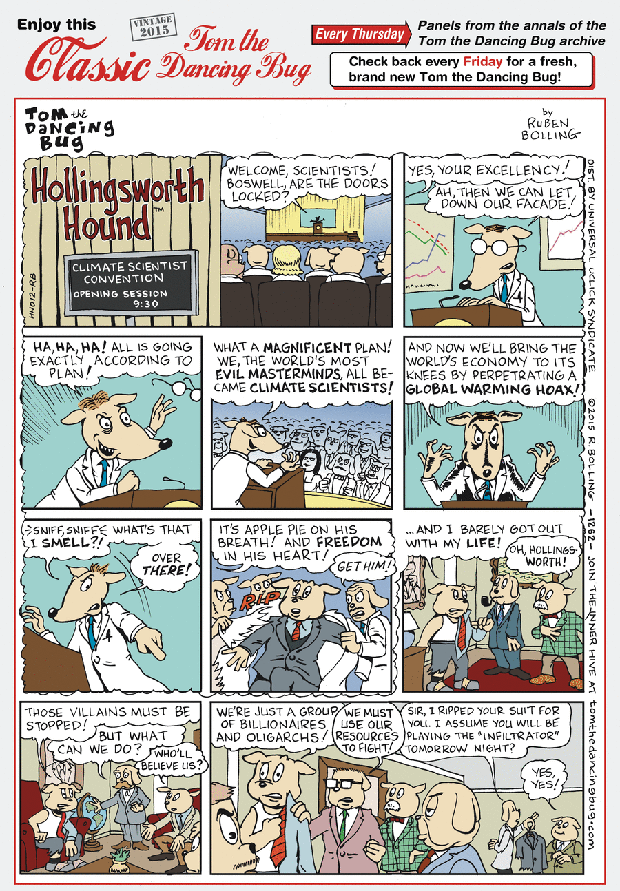 Tom the Dancing Bug by Ruben Bolling on Thu, 12 Jun 2025