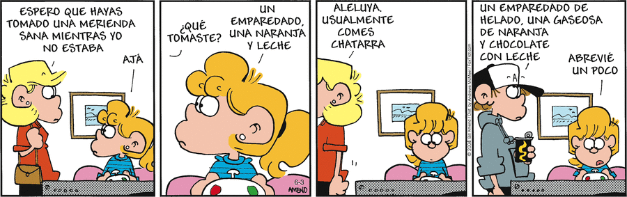 FoxTrot en Español by Bill Amend on Tue, 03 Jun 2025