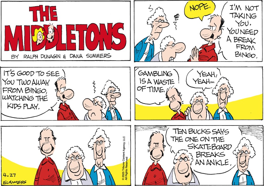 The Middletons by Dana Summers on Sun, 27 Apr 2025