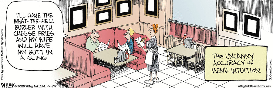 Non Sequitur by Wiley Miller on Sat, 24 May 2025