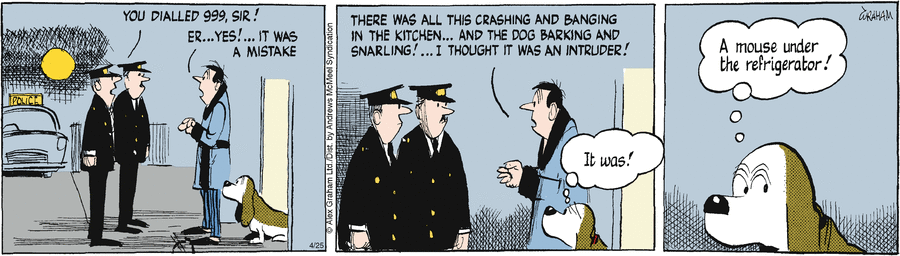 Fred Basset by Alex Graham on Fri, 25 Apr 2025