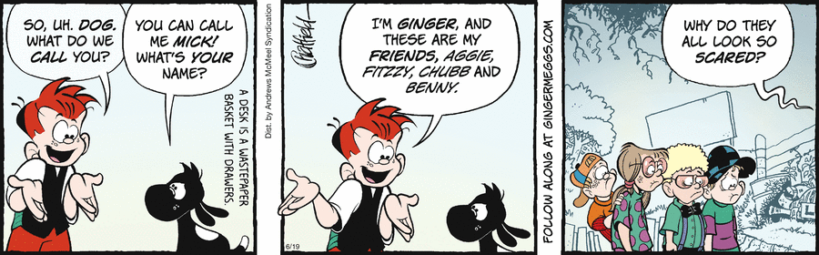 Ginger Meggs by Jason Chatfield