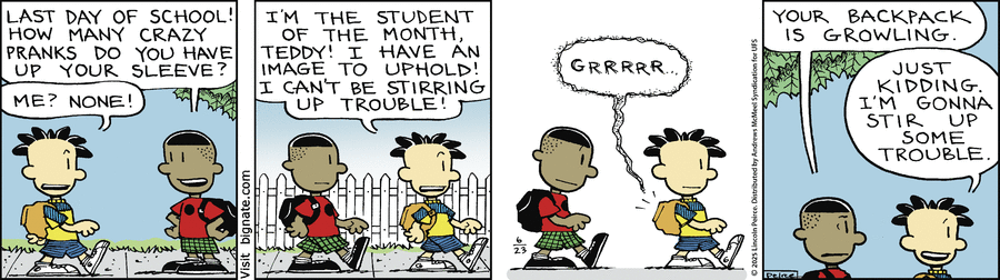 Big Nate by Lincoln Peirce on Mon, 23 Jun 2025
