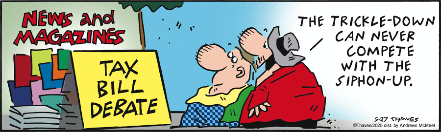Frank and Ernest by Thaves  on Tue, 27 May 2025
