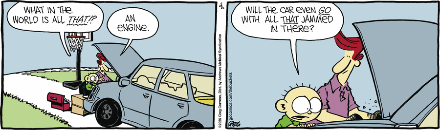The Buckets by Greg Cravens  on Mon, 26 May 2025