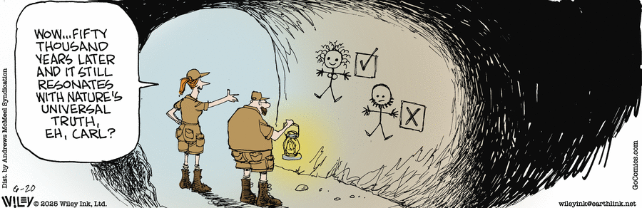 Non Sequitur by Wiley Miller on Fri, 20 Jun 2025