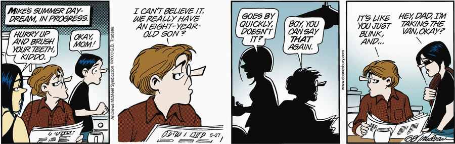 Doonesbury by Garry Trudeau on Tue, 27 May 2025