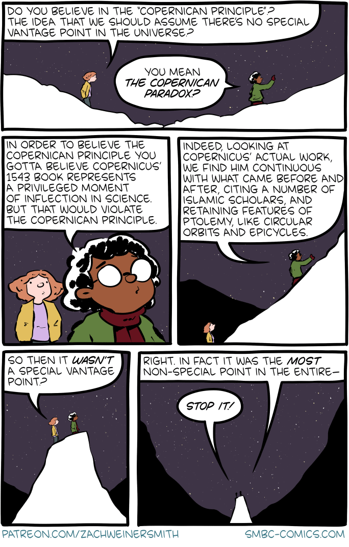 Saturday Morning Breakfast Cereal by Zach Weinersmith on Thu, 08 May 2025