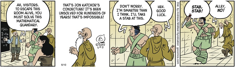Alley Oop by Jonathan Lemon and Joey Alison Sayers on Tue, 10 Jun 2025