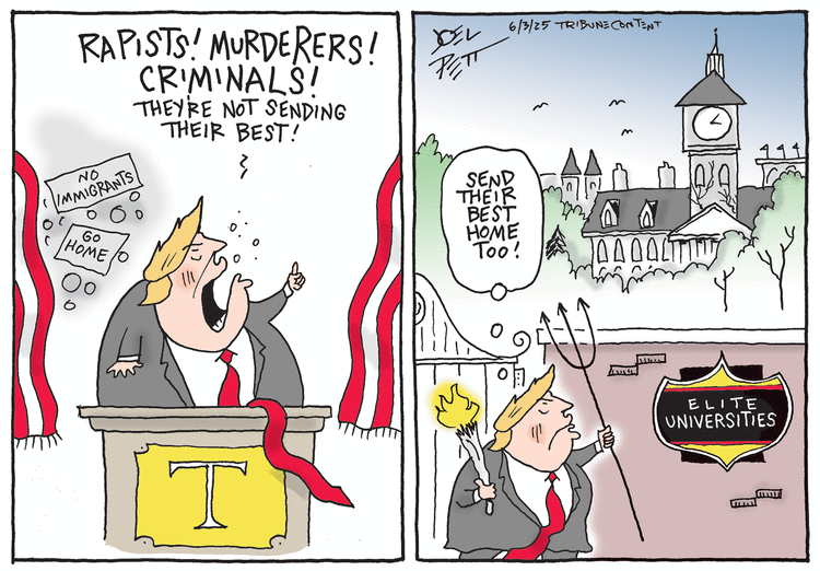 Joel Pett by Joel Pett on Tue, 03 Jun 2025