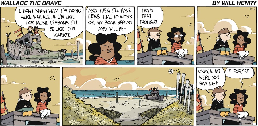 Wallace the Brave by Will Henry on Sun, 13 Apr 2025