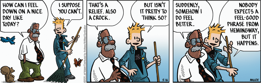 Frazz by Jef Mallett on Fri, 16 May 2025