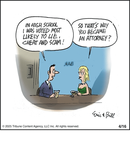 Bottomliners by Eric and Bill Teitelbaum on Wed, 16 Apr 2025