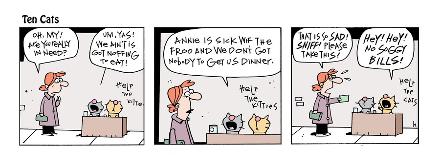 Ten Cats by Graham Harrop on Fri, 13 Jun 2025